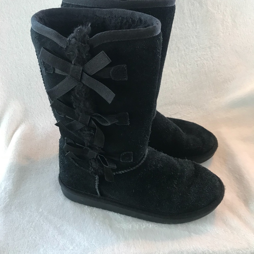 ~KOOLABURRA BY UGG BLACK VICTORIA TALL~